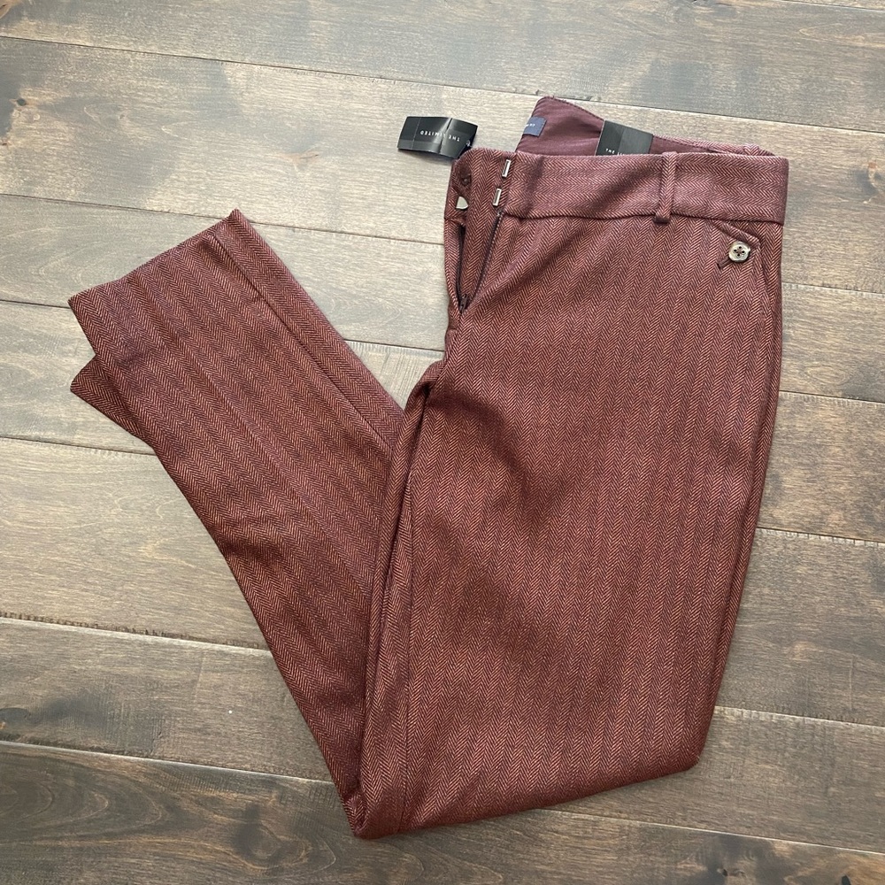 The Limited Women’s Work Pants Maroon Size: 8R Regular